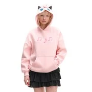 Cropp - Kapucnis pulóver Pokémon Jigglypuff - pasztellpink akciós termékkép 1