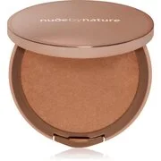 Nude by Nature Flawless Pressed Powder Foundation kompakt púderes alapozó árnyalat N6 Olive 10 g akciós termékkép 1