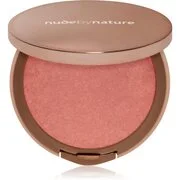 Nude by Nature Cashmere Pressed Blush púderes arcpír tápláló hatással árnyalat Pink Lilly 6 g akciós termékkép 1