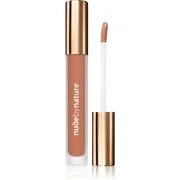 Nude by Nature Satin Liquid Lipstick krémes rúzs szatén finish-el árnyalat 01 Sand 3,75 ml akciós termékkép 1