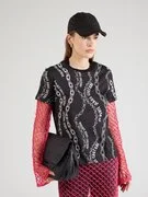 Versace Jeans Couture Póló  fekete / piszkosfehér termék 2. képe