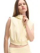 Cropp - Kapucinis mellény - cream termék 2. képe