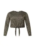 ABOUT YOU Curvy Póló 'Maria'  khaki akciós termékkép 1