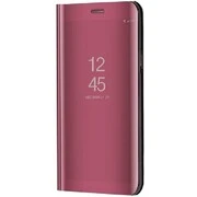 Samsung Galaxy A42 5G / M42 5G SM-A426B / M426B, Oldalra nyíló tok, hívás mutatóval, Smart View Cover, vörösarany (utángyártott) akciós termékkép 1