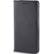 Huawei P Smart (2021), Oldalra nyíló tok, stand, Smart Magnet, fekete akciós termékkép 1