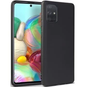 Samsung Galaxy M51 SM-M515F, Szilikon tok, prémium, fekete akciós termékkép 1