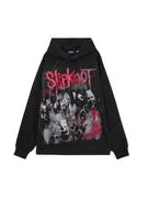 Cropp - Fekete kapucnis pulcsi Slipknot - fekete termék 2. képe