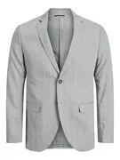 JACK & JONES Zakó 'Franco'  szürke / fehér akciós termékkép 1