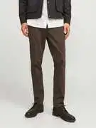 JACK & JONES Chino nadrág 'JJIMARCO JJDAVE'  csokoládé termék 2. képe