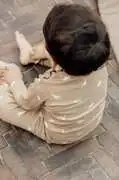 That's mine baba legging barna, nyomott mintás akciós termékkép 1