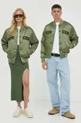 The Mercer Brand bomber dzseki zöld, átmeneti, oversize akciós termékkép 1
