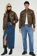 The Mercer Brand bomber dzseki barna, átmeneti, oversize akciós termékkép 1