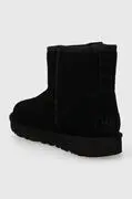 UGG velúr hócipő Classic Mini Bailey Zip fekete, 1151230 termék 2. képe