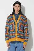 Corridor pamut kardigán Sunburst Cardigan narancssárga, SW0109 akciós termékkép 1