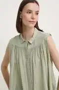 Pepe Jeans ing MINA női, galléros, zöld, relaxed, PL304892 akciós termékkép 1