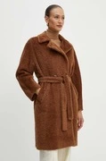 Marella gyapjúkabát barna, átmeneti, oversize, 2423016061200 akciós termékkép 1
