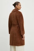 Marella gyapjúkabát barna, átmeneti, oversize, 2423016061200 termék 2. képe