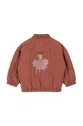 Konges Sløjd gyerek bomberdzseki JUNO FRILL BOMBER JACKET rózsaszín, KS101246 termék 2. képe