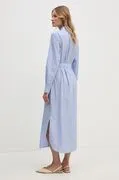 Polo Ralph Lauren pamut ruha maxi, harang alakú, 211944009 termék 2. képe