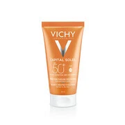 VICHY Capital Soleil Bársonyos napvédő krém arcra SPF50+ (50ml) akciós termékkép 1