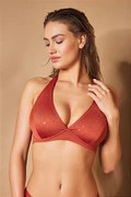 Borneo Glitter Red bikinifelső akciós termékkép 1