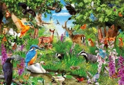 A fantasztikus erdő 2000 db-os puzzle - Clementoni akciós termékkép 1