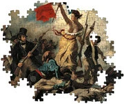 Delacroix: A Szabadság vezeti a népet 1000 db-os puzzle - Clementoni Museum Collection termék 2. képe