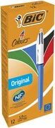 Golyóstoll, 0,32 mm, nyomógombos, négyszínű, BIC "4 Colours Original" akciós termékkép 1