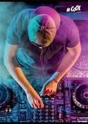  Füzet, tűzött, A5, kockás, 96 lap, COOL BY VICTORIA, "DJ" akciós termékkép 1