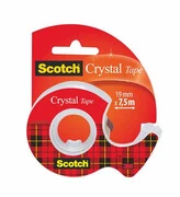  Ragasztószalag, adagolón, kézi, 19 mm x 7,5 m, 3M SCOTCH "Crystal" akciós termékkép 1