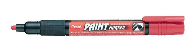  Lakkmarker, 2 mm, kúpos, PENTEL "MMP20", narancs akciós termékkép 1