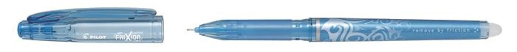  Rollertoll, 0,25 mm, tűhegyű, törölhető, kupakos, PILOT "Frixion Point", világoskék akciós termékkép 1
