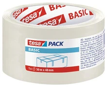  Csomagolószalag, 48 mm x 50 m, TESA "Basic", átlátszó akciós termékkép 1