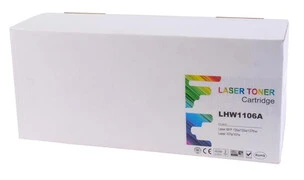  W1106A Lézertoner, new chip, TENDER®, fekete, 1k akciós termékkép 1