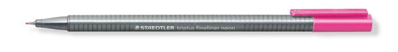  Tűfilc, 0,3 mm, STAEDTLER "Triplus 334", neon rózsaszín akciós termékkép 1