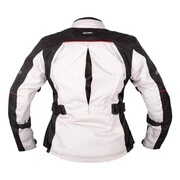 Női motoros kabát W-TEC Maise fekete-szürke-piros XS termék 2. képe