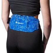Melegítő-hűsítő zselés gyöngypárna derékra inSPORTline Vivoback akciós termékkép 1