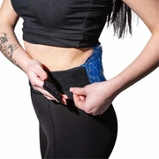 Melegítő-hűsítő zselés gyöngypárna derékra inSPORTline Vivoback termék 2. képe