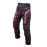 Női motoros nadrág W-TEC Durmanes Lady fekete-rózsaszín XS termék 2. képe