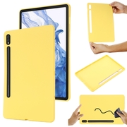 RUBBER Védőburkolat Samsung Galaxy Tab S9 sárga akciós termékkép 1