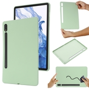 RUBBER Védőburkolat Samsung Galaxy Tab S9 készülékhez, zöld akciós termékkép 1