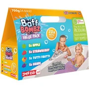 Baff Bombz - gyümölcsös fürdőbomba 20x35g akciós termékkép 1