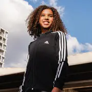 Gyerek pulóver, cipzáros Adidas akciós termékkép 1