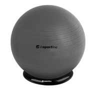 Gimnasztikai labda inSPORTline Top Ball 65 cm BallBase alappal piros termék 2. képe