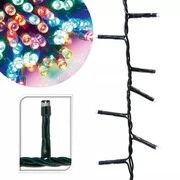 LED fényfüzér, 480 LED-es, színes termék 2. képe