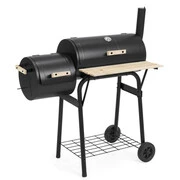 Barbecue kerti grillsütő és smoker, faszenes, 2in1 termék 2. képe