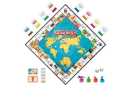 Monopoly - Utazás a világ körül termék 2. képe