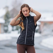 Női fűthető mellény inSPORTline WARMher  fekete  XXS termék 2. képe