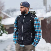 Férfi fűthető mellény inSPORTline WARMhim  XS  fekete termék 2. képe