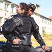 Női motoros nadrág W-TEC Ragana  fekete  L termék 2. képe